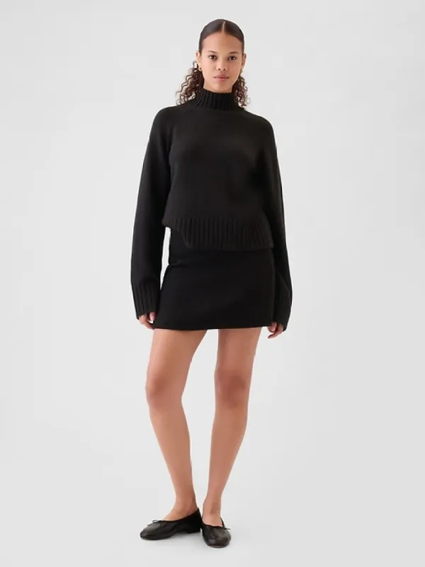 Herringbone Mini Skirt sold by GAP