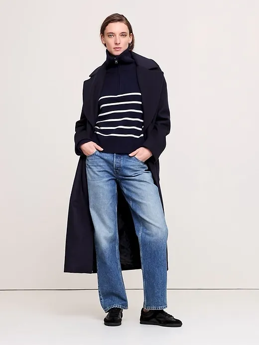 Cashmere Half-Zip Sweater sold by Banana Republic product image thumbnail 5