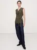 Signature Silk Wrap Top sold by Banana Republic