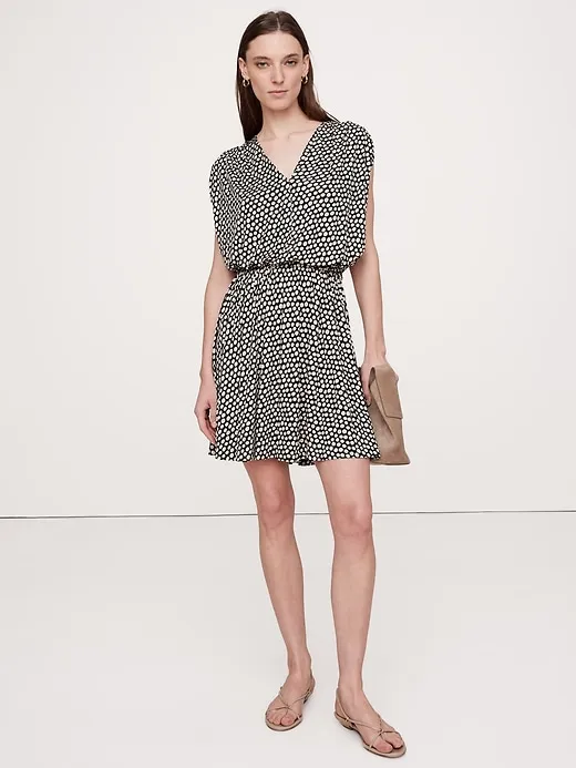 Jersey Knit Mini Dress sold by Banana Republic