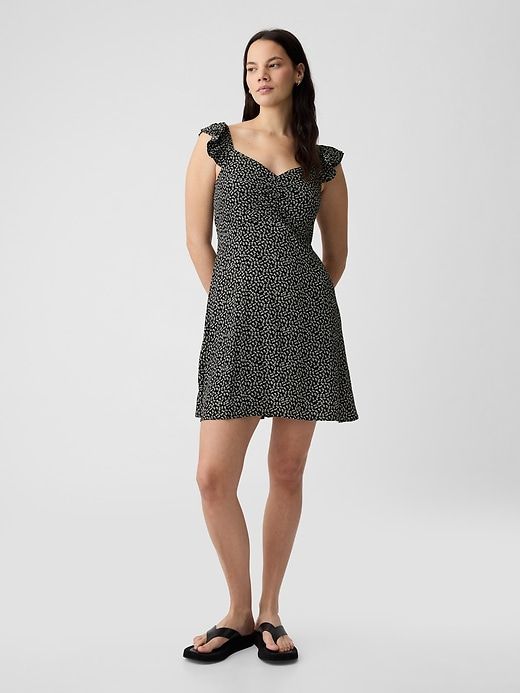 Floral Flutter Mini Dress sold by GAP product image thumbnail 5