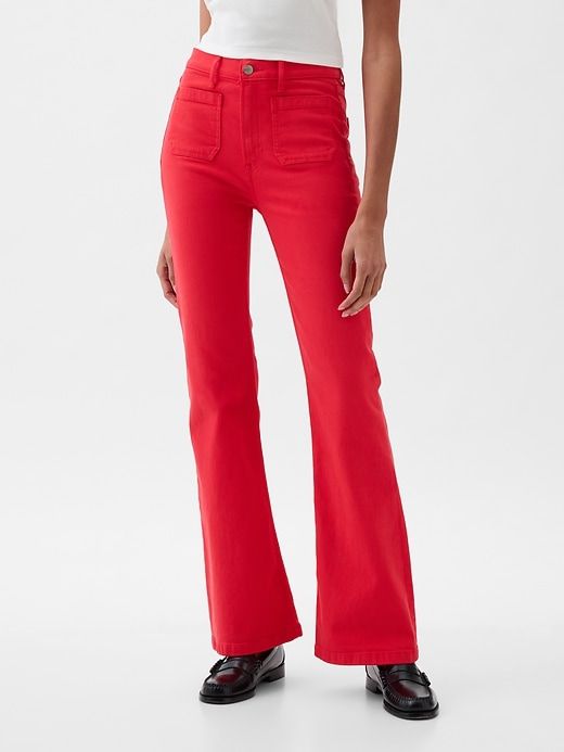 High Rise '70s Flare Jeans sold by GAP product image thumbnail 2