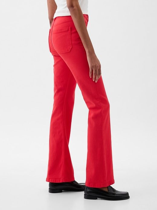 High Rise '70s Flare Jeans sold by GAP product image thumbnail 3