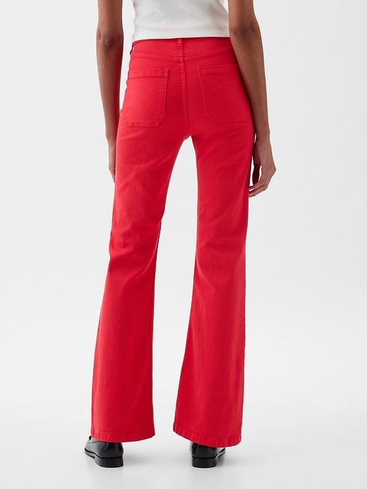 High Rise '70s Flare Jeans sold by GAP product image thumbnail 4