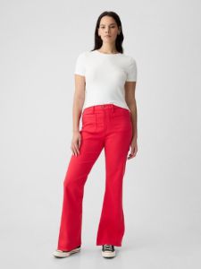 High Rise '70s Flare Jeans sold by GAP