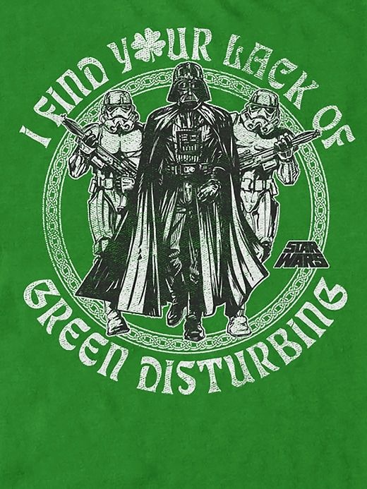 Star Wars St Patricks Day Graphic Tee sold by GAP product image thumbnail 2