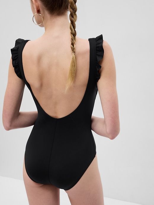Ruffle One-Piece Swimsuit sold by GAP product image thumbnail 3