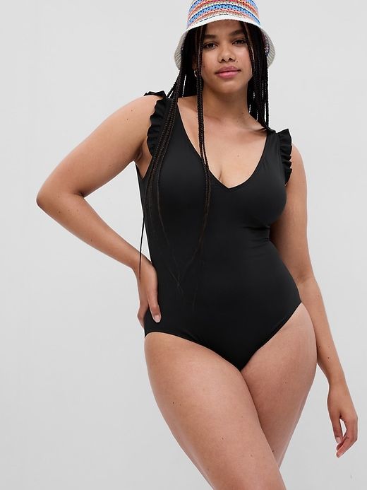 Ruffle One-Piece Swimsuit sold by GAP product image thumbnail 5