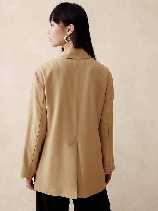 Ada Relaxed Unstructured Blazer sold by Banana Republic product image thumbnail 2