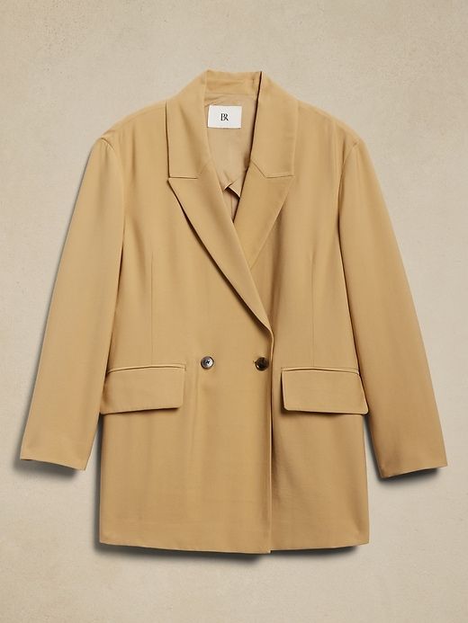 Ada Relaxed Unstructured Blazer sold by Banana Republic product image thumbnail 4