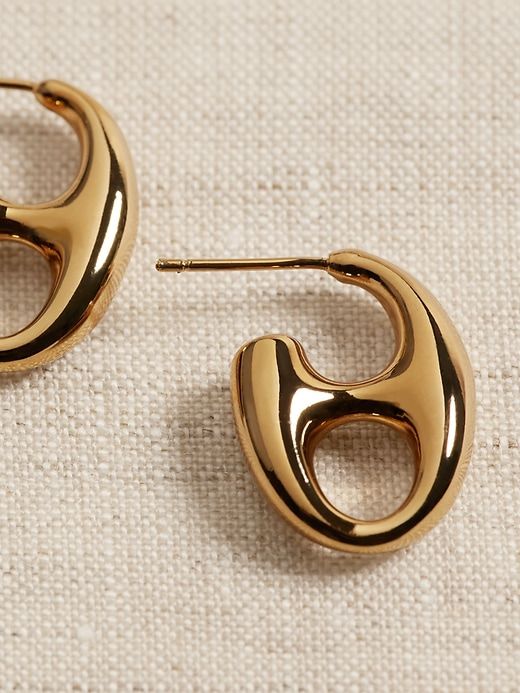 Mariner Link Earrings | Aureus + Argent sold by Banana Republic