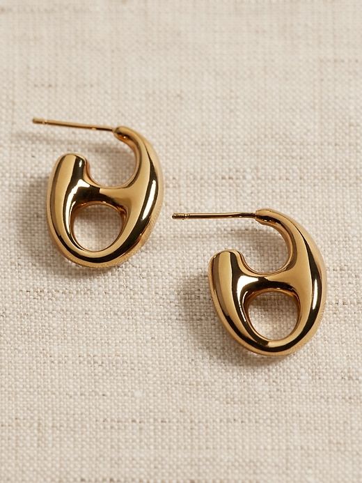 Mariner Link Earrings | Aureus + Argent sold by Banana Republic product image thumbnail 4
