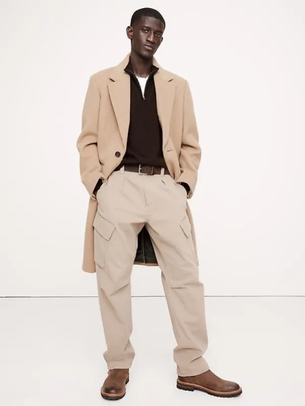 Italian Merino Half-Zip Sweater sold by Banana Republic
