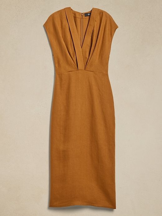 Mari Draped Maxi Dress sold by Banana Republic product image thumbnail 4
