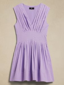 Cici Poplin Mini Dress sold by Banana Republic