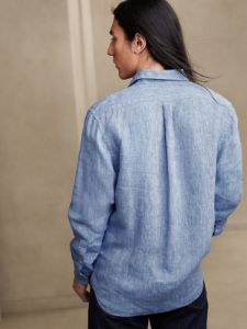 Castello Linen Shirt sold by GAP