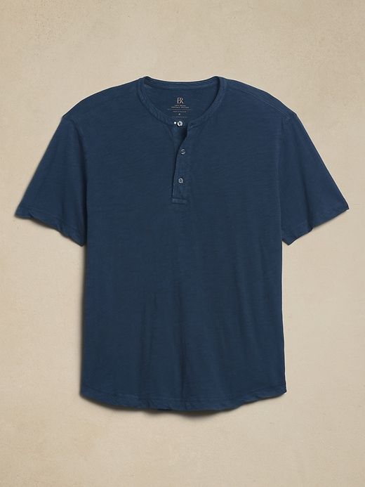 Soft Wash Henley T-Shirt sold by Banana Republic product image thumbnail 4