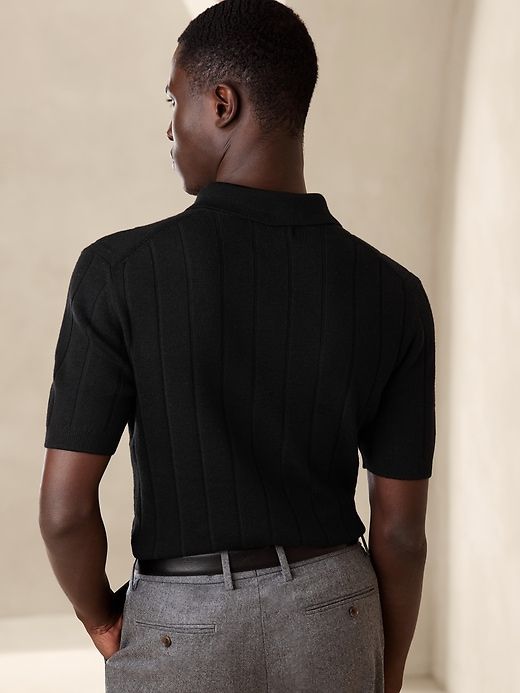 Jenson Merino Sweater Polo sold by Banana Republic product image thumbnail 3
