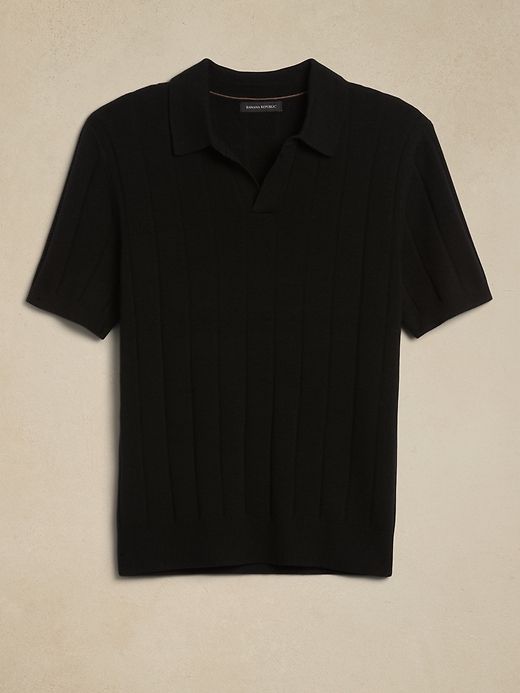 Jenson Merino Sweater Polo sold by Banana Republic product image thumbnail 4