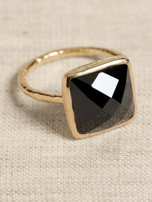 Square Facet Ring | Aureus + Argent sold by Banana Republic product image thumbnail 3