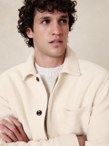 Tana Terry Chore Coat sold by Banana Republic