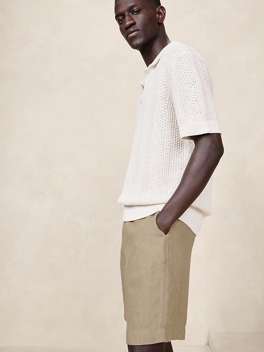 Lino 9" Linen Short sold by Banana Republic product image thumbnail 3