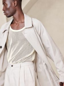 Cambria Mesh Tank sold by Banana Republic