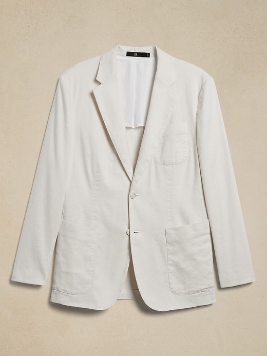 Traveler Linen-Cotton Blazer sold by Banana Republic product image thumbnail 4