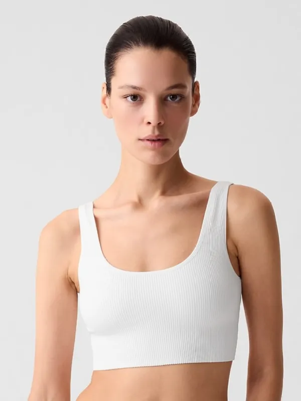 Seamless Rib Bralette sold by GAP