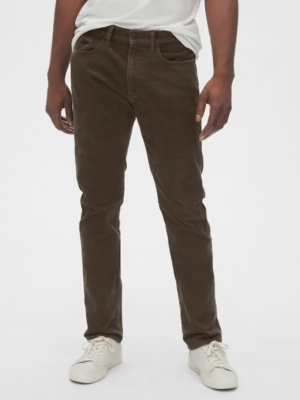Slim Fit Cords with GapFlex sold by GAP