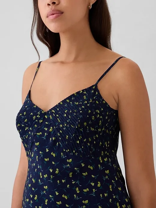 Pintuck Midi Dress sold by GAP product image thumbnail 4