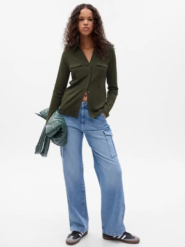 Modern Utility Shirt sold by GAP
