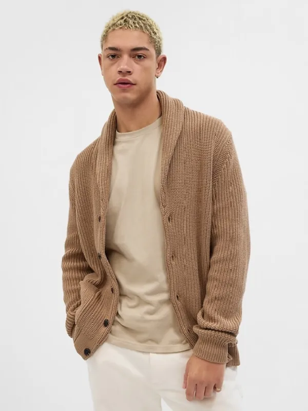 Rib Shawl Cardigan sold by GAP