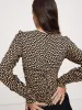 Crepe Ruched Top sold by Banana Republic