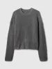 CashSoft Shaker-Stitch Crewneck Sweater sold by GAP