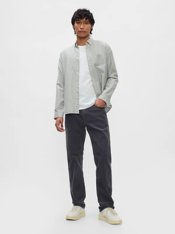 Straight Corduroy Jeans with GapFlex sold by GAP