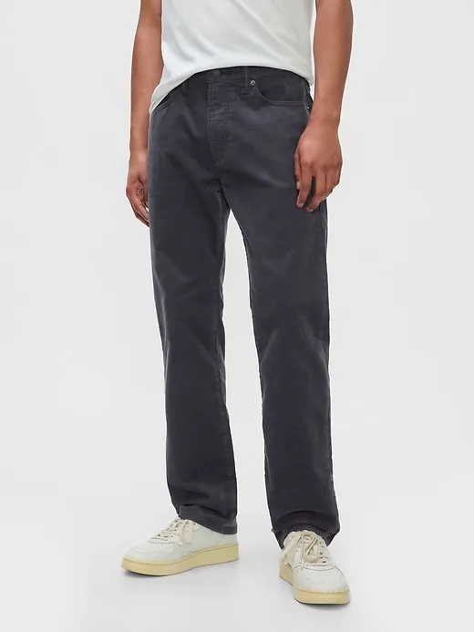 Straight Corduroy Jeans with GapFlex sold by GAP product image thumbnail 2