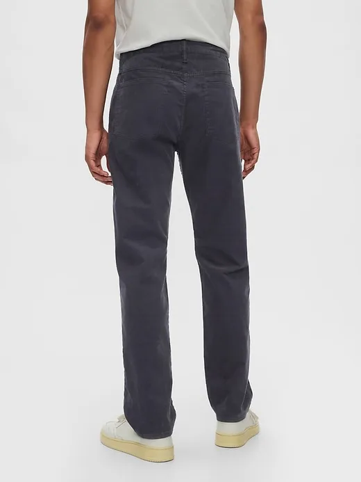 Straight Corduroy Jeans with GapFlex sold by GAP product image thumbnail 4