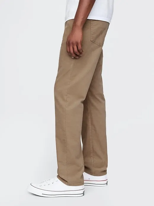 Straight Corduroy Jeans with GapFlex sold by GAP product image thumbnail 3