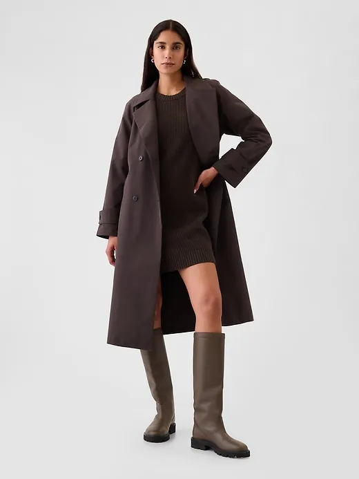 CashSoft Shaker-Stitch Mini Sweater Dress sold by GAP