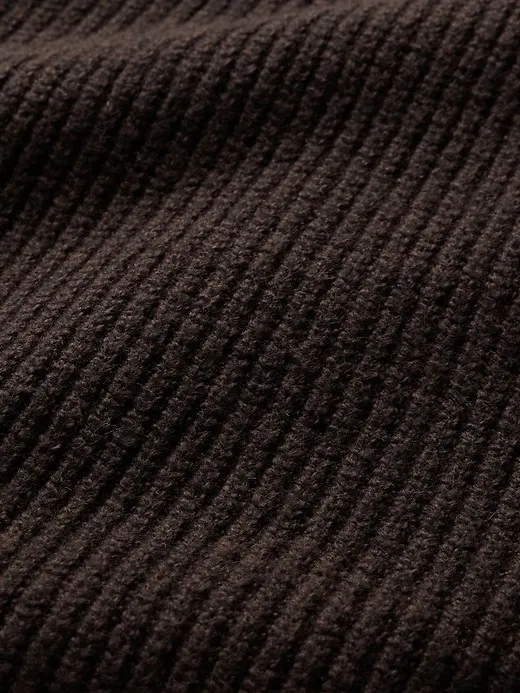 CashSoft Shaker-Stitch Mini Sweater Dress sold by GAP product image thumbnail 4