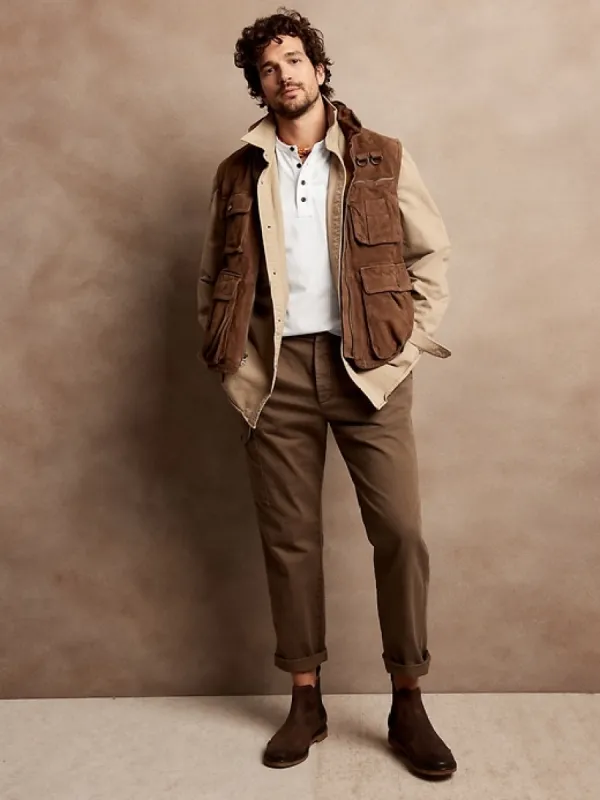 Authentic SUPIMA® Henley T-Shirt sold by Banana Republic