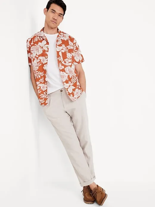 Short-Sleeve Camp Shirt sold by GAP product image thumbnail 3