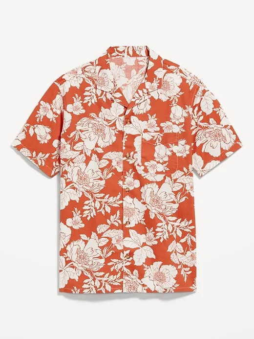 Short-Sleeve Camp Shirt sold by GAP product image thumbnail 4