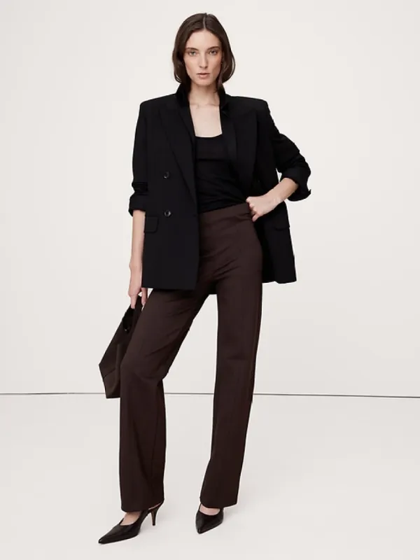 Straight Everywhere Ponte Pant sold by Banana Republic