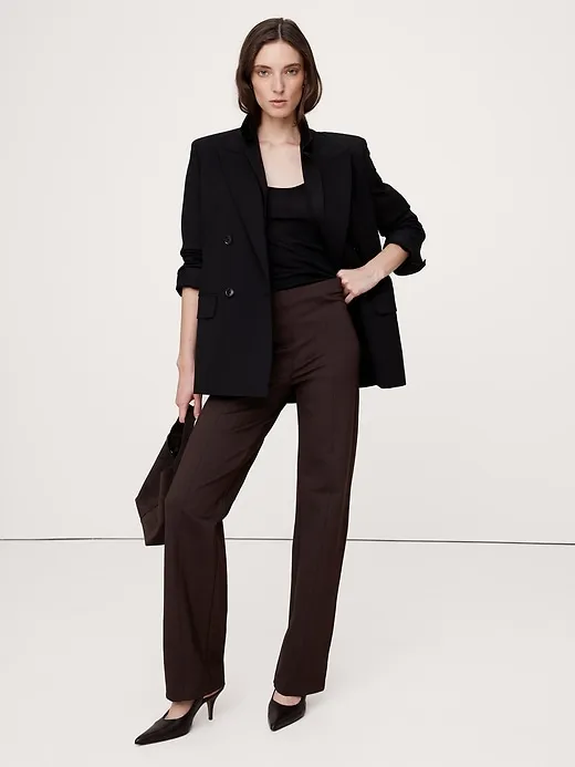 Straight Everywhere Ponte Pant sold by Banana Republic