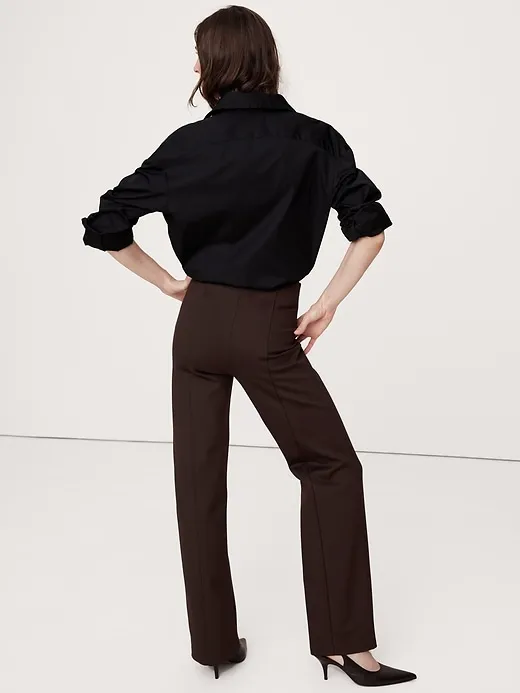 Straight Everywhere Ponte Pant sold by Banana Republic product image thumbnail 2