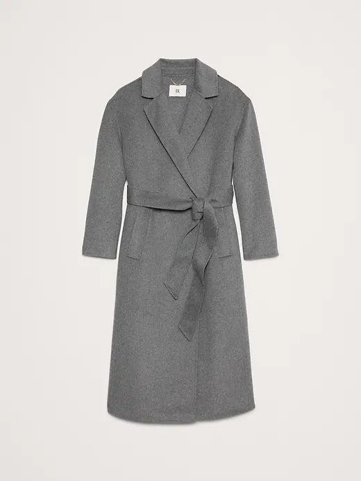 Double-Faced Wrap Coat sold by Banana Republic product image thumbnail 4