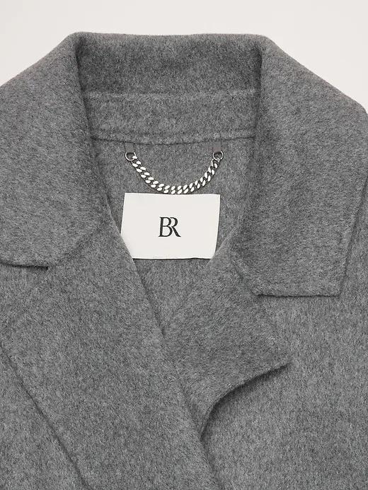 Double-Faced Wrap Coat sold by Banana Republic product image thumbnail 5