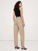 High-Rise Slim Barrel Utility Cropped Chino sold by Banana Republic